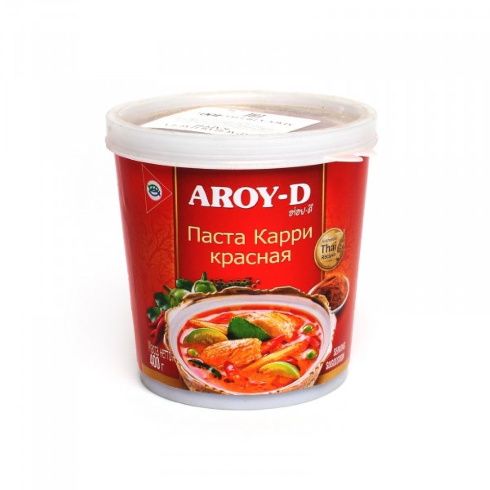 Aroy-D Паста Карри красная, 400 г