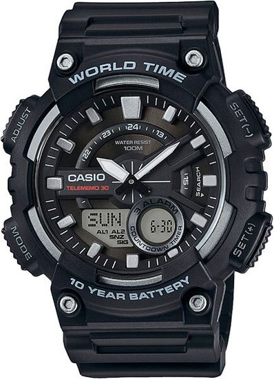Электронные часы Casio AEQ-110W-1AVDF