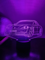 Светильник "Автомобиль Porsche Taycan Turbo S"