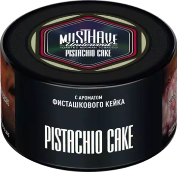 Табак для кальяна Must Have Undercoal 25г Pistachio Cake (Пирог с Фисташкой)