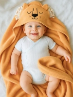 Полотенце детское с капюшоном