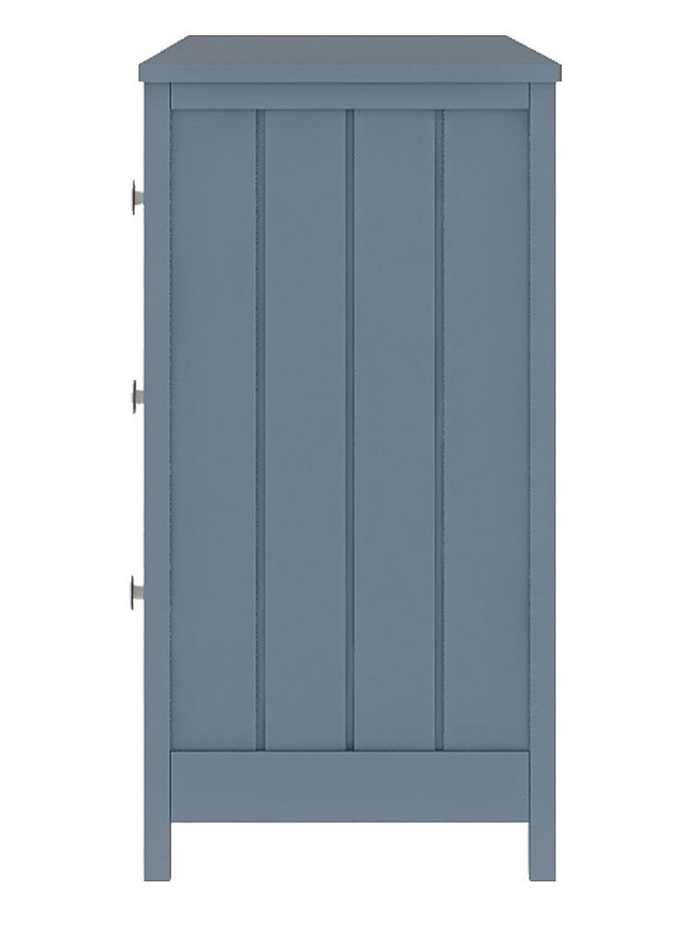 Комод Lillaland Wood Anna 3 ящика серый