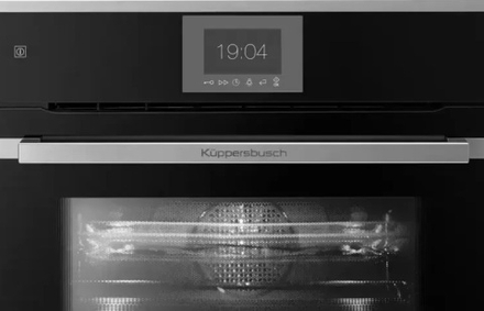 Компактный духовой шкаф с микроволнами Kuppersbusch CBM 6550.0 S1 Stainless Steel