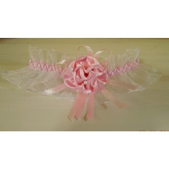 Подвязка белая SvetikFantasy, 5,6см №4819.60