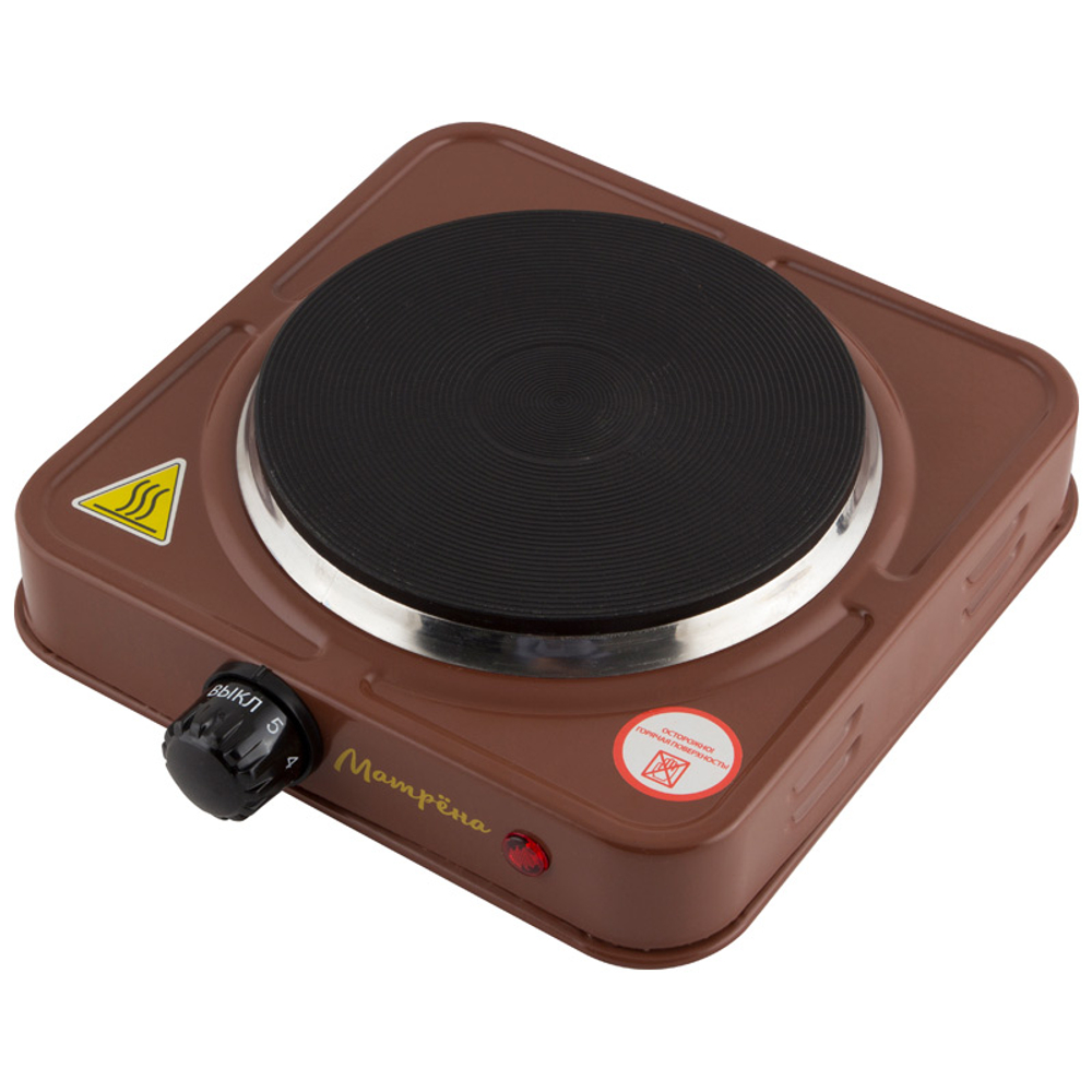 Плитка электрическая Матрена МА-061 коричневый (006057)
