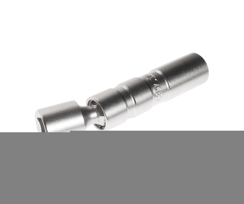 Головка свечная 3/8" 14мм L=90мм 12-ти гранная с шарниром JTC