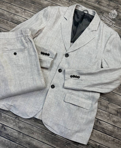 Льняной костюм Brunello Cucinelli