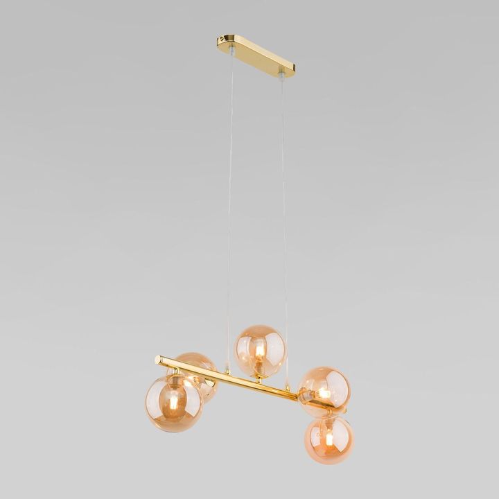 Подвесная люстра TK Lighting 4549 Estera Gold