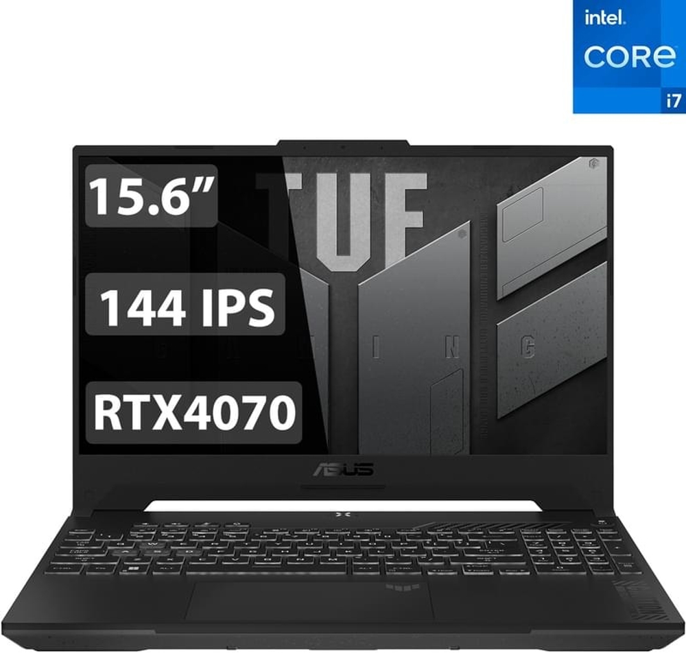 Ноутбук ASUS TUF Gaming F15 15.6" / 16 Гб / SSD 1024 Гб / Без ОС / FX507VI-LP075 / 90NR0FH7-M003M0