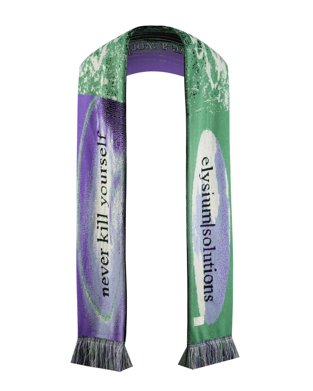 NKYS violet scarf