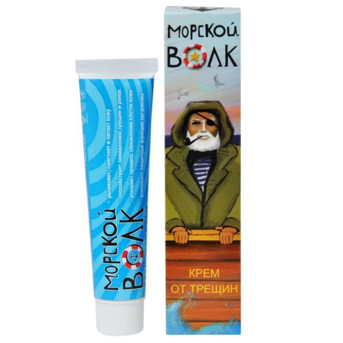 МОРСКОЙ ВОЛК Крем-Бальзам д/ног 44г От Трещин