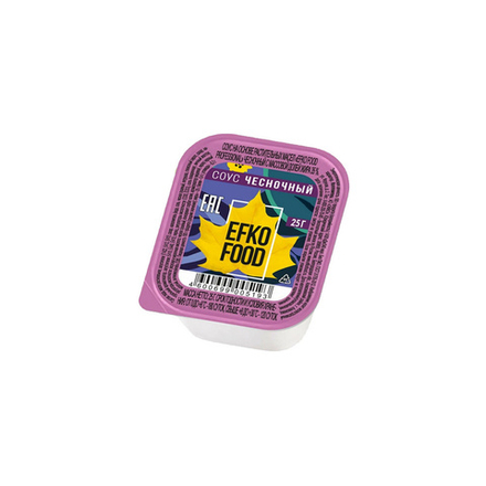 Соус Efko Food Professional Чесночный 35% 125*25г