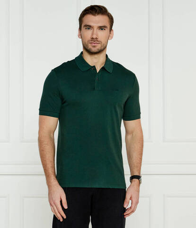 Поло Pallas BOSS BLACK - темно-зеленый(50468362)