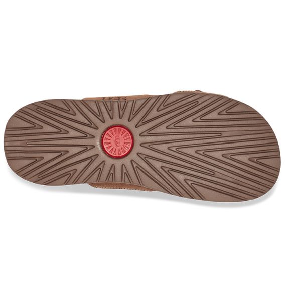 Ugg Wainscott Buckle Slide 'Chestnut'