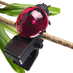 Светильник на солнечной батарее "Божья коровка" на прищепке