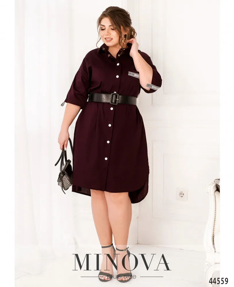 Платье 186Б-марсала Minova