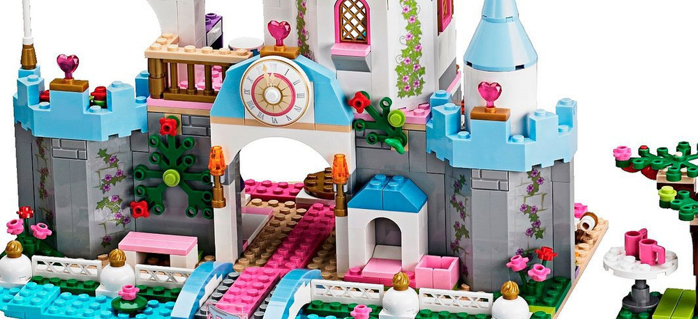 LEGO Disney Princess: Золушка на балу в королевском замке 41055 — Cinderella's Romantic Castle — Лего Принцессы Диснея