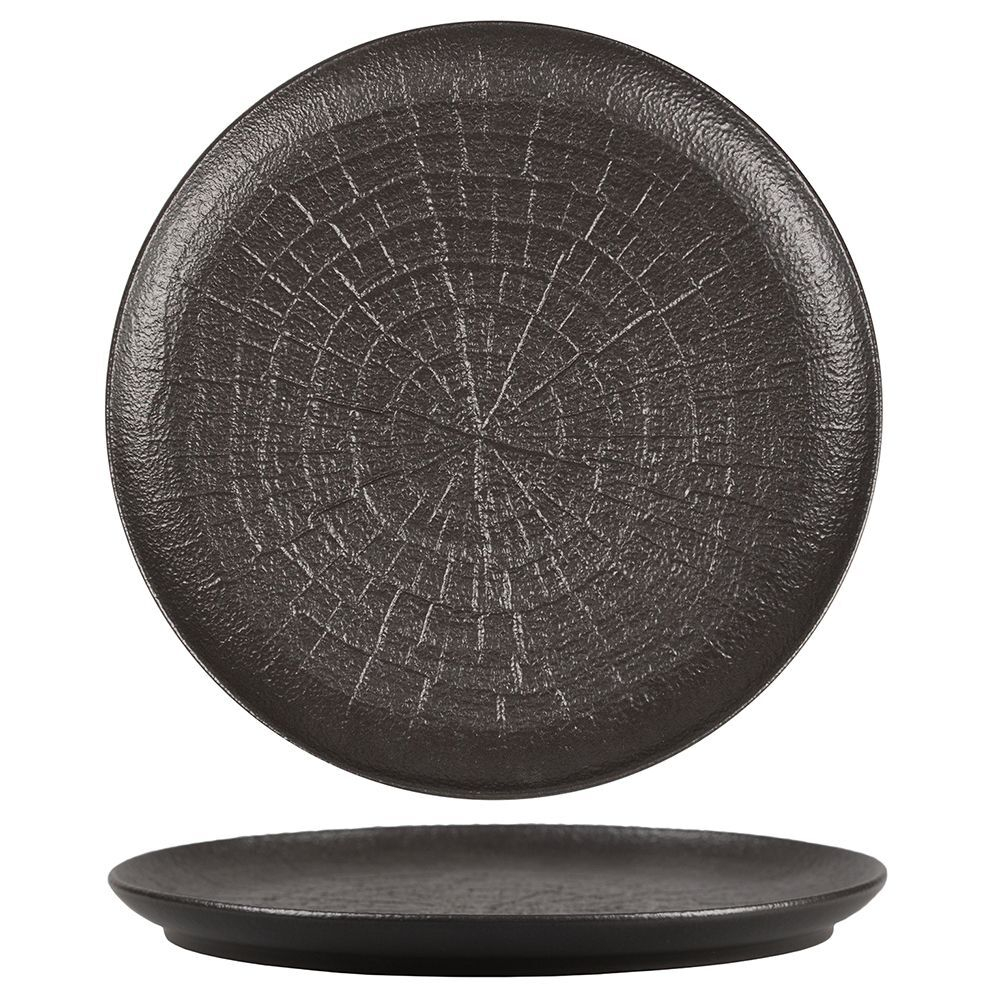 Тарелка Black Raw Steller 22.5 см, P.L.