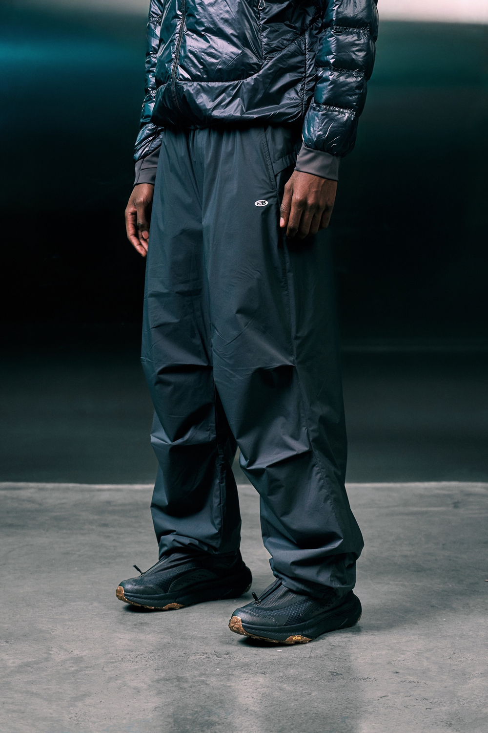 Брюки Nothomme Blue OCTA Fleece Wind Shell Lightweight Warm Pants "Dark Gray"