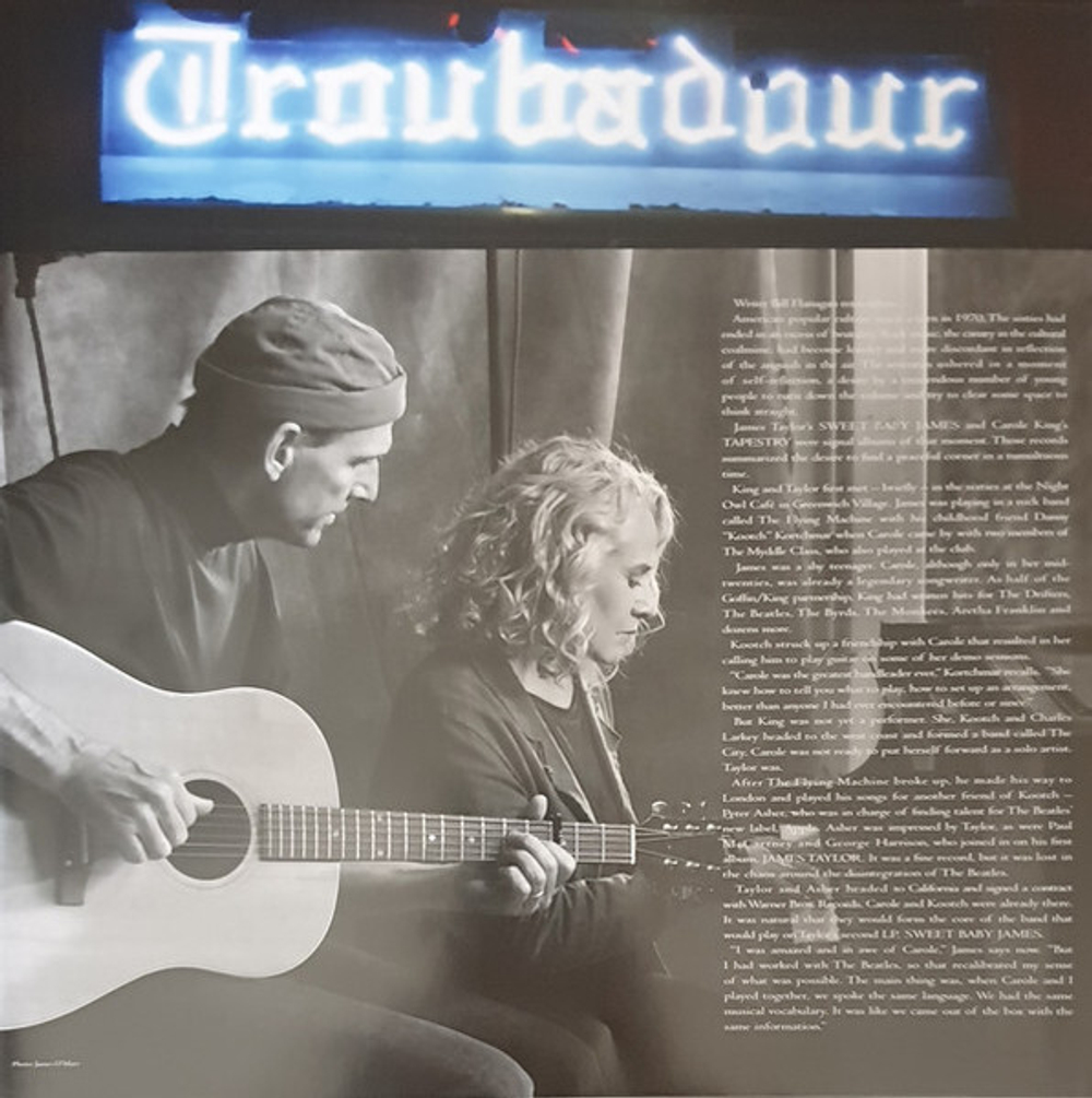 Carole King & James Taylor / Live At The Troubadour (Coloured Vinyl)(2LP)