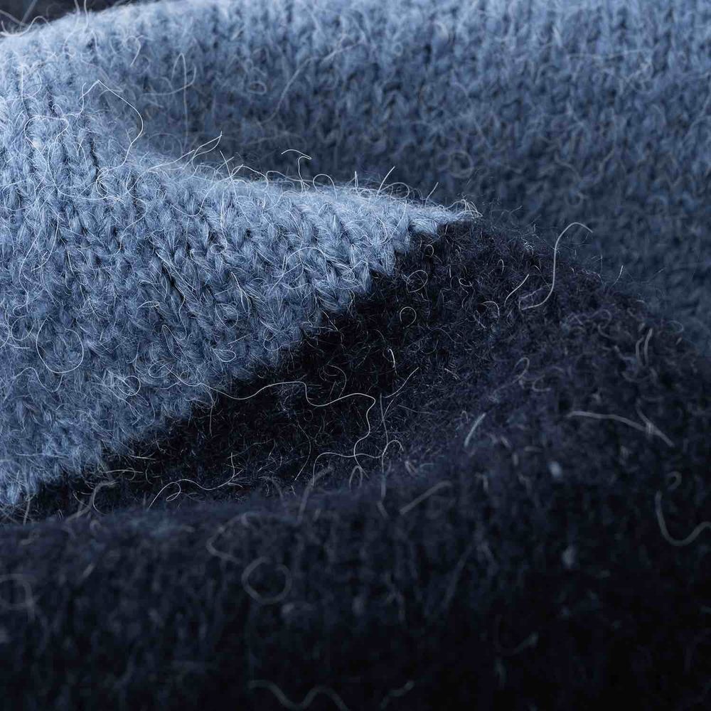 Свитер Ymkashix Stripes Hood темно-синий