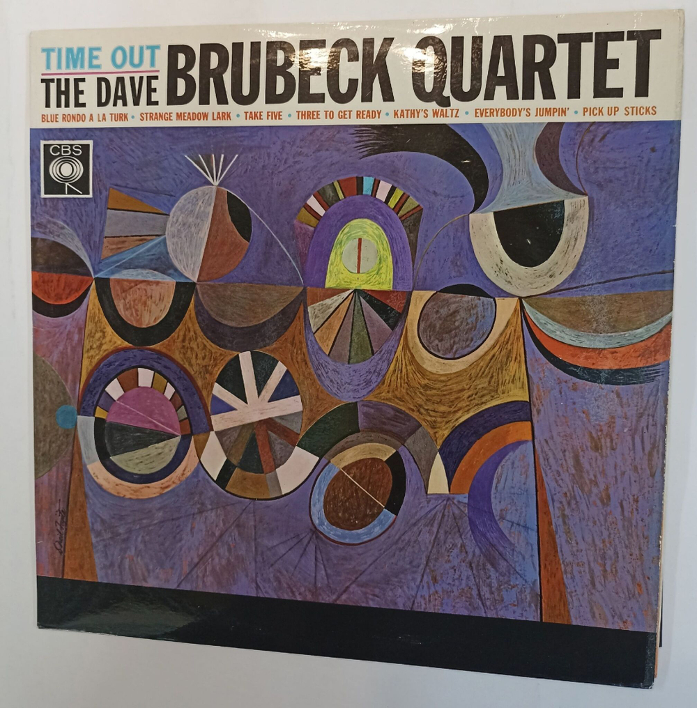 Винтажная виниловая пластинка The Dave Brubeck Quartet Time Out (UK 1966)