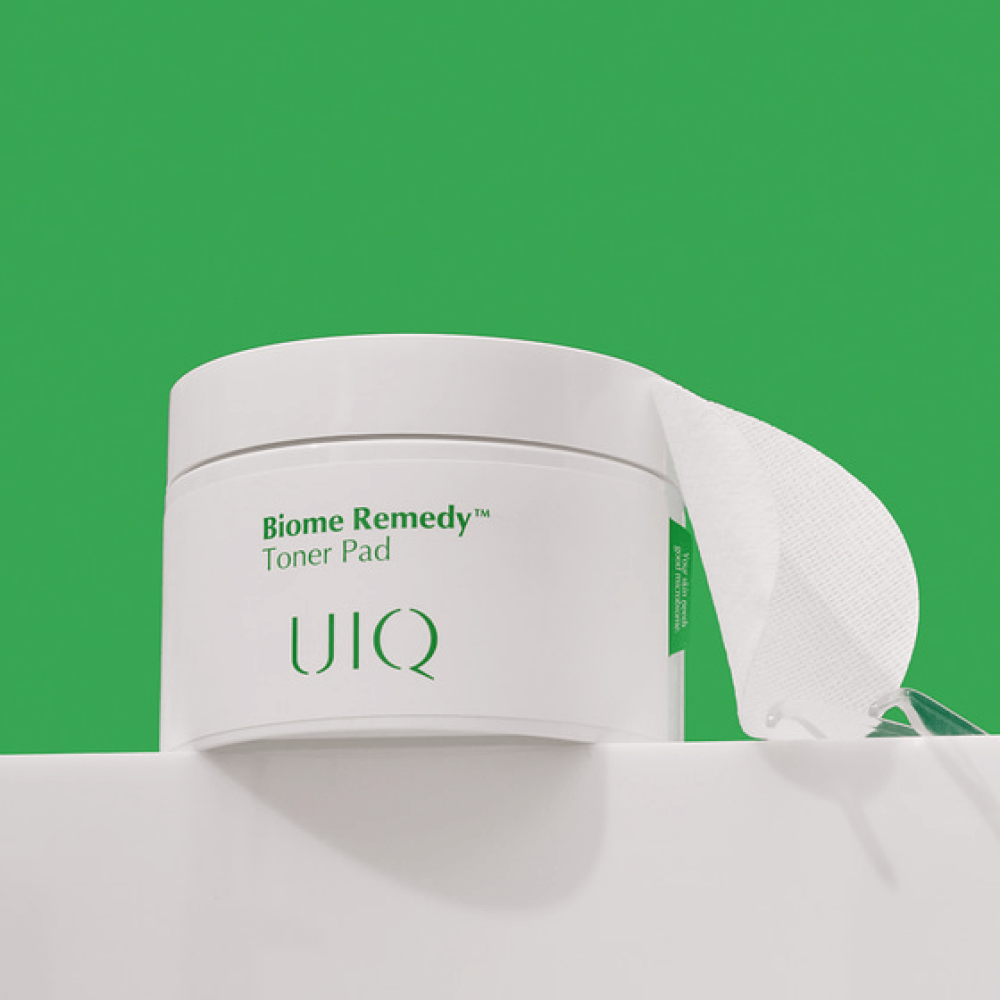 UIQ Деликатные отшелушивающие пэды с пробиотиками - Biome Remedy Toner Pad, 180 мл