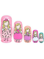 Матрешка "Принцесса" 5 шт. (в коробке)