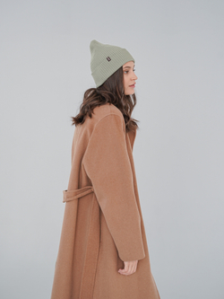 Шапка вязаная весенняя/осенняя МУЛА (Хакки)