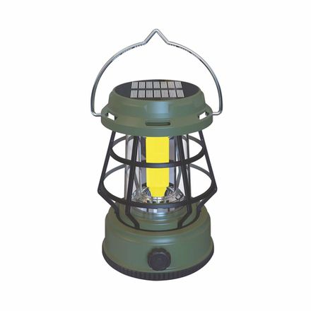 Фонарь кемпинговый "СИБИРСКИЙ СЛЕДОПЫТ-Неон-2", 2СОВ, солн. бат., аккум.1x2200 mAh, зеленый