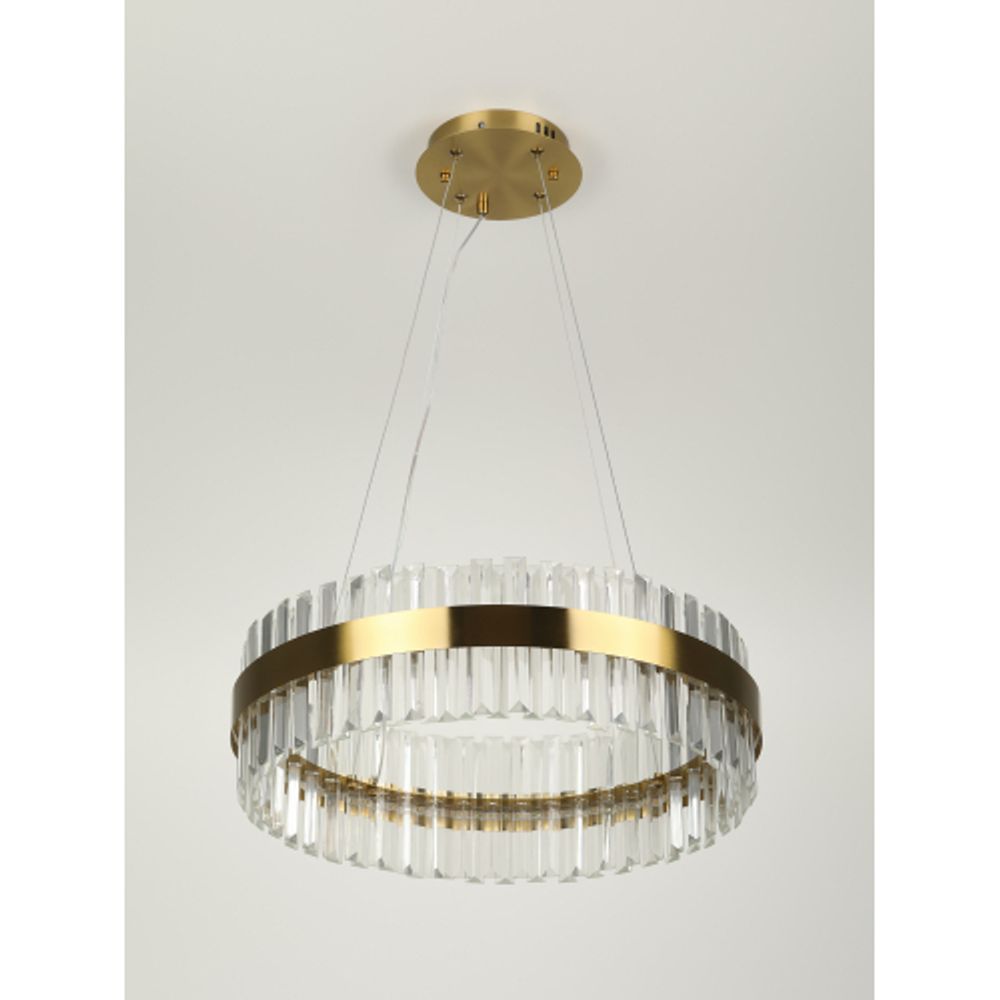 Люстра Rivoli Gwinnett 6193-201 подвесная светодиодная LED 3000-6300К 112 Вт с пультом | Rivoli