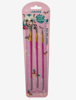 Набор кистей 3 шт (белка № 1, 3, 6) "Miracle" (deVENTE)