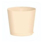 Горшок для цветов "Oregano" D120 мм, 0,75л с прикорневым поливом (светло-бежевый)