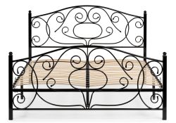 Двуспальная кровать Викси 160х200 черная