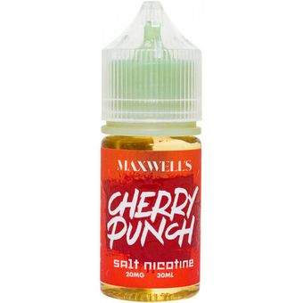 Жидкость MAXWELLS Salt 2% 30 ml Cherry Punch - Вишневый пунш
