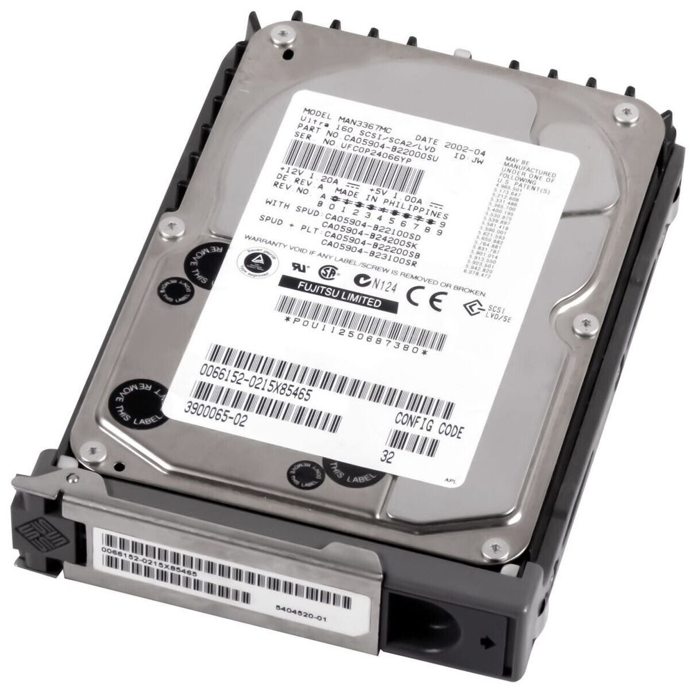 Жесткий диск Sun Microsystems SUN 36GB 10K U320 SCSI CA05904-B22000SU