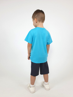 01-137-2 Комплект фуфайка+шорты для мальчика Luneva