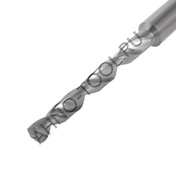 Сверло  4.4мм монолитное твердосплавное 5D без подвода СОЖ. для цвет.металлов SP-N800050440 VHM AHNO