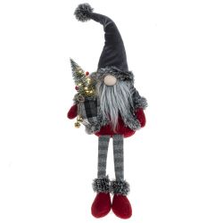 GAEM Игрушка набивная "Гном" (3xLR44), L23 W17 H75/25 см, 2в.