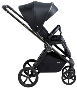 Детская коляска Sweet Baby Elegante 3 в 1 Chrome Black