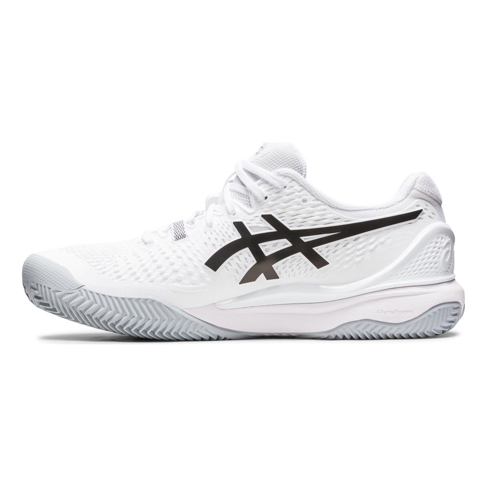 Мужские теннисные кроссовки ASICS Gel-Resolution 9 CLAY Clay Court Shoe Men - White, Black