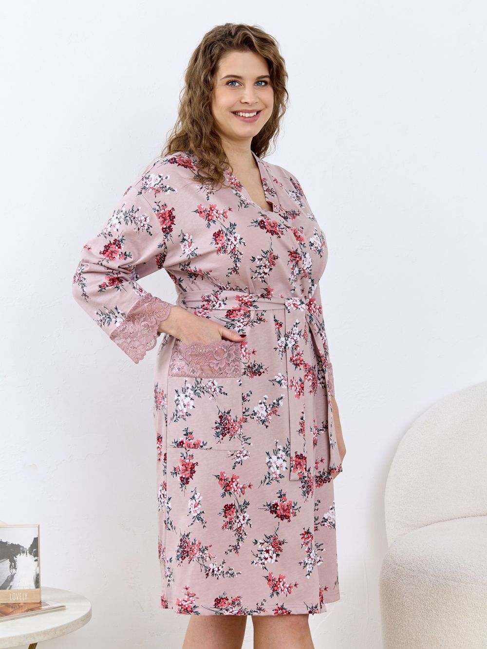 Халат Айрис-3 Виотекс ПУДРОВЫЙ