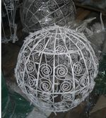 Световая фигура "Шар" с ажурным каркасом