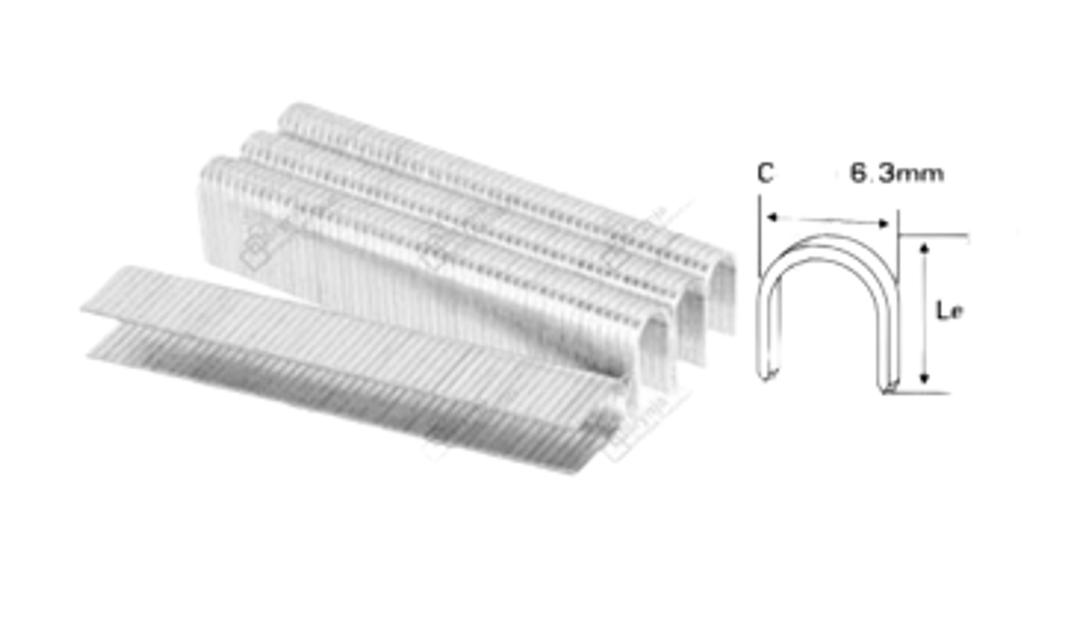 Скобы INGCO 10х11.3х1,2 мм, для степлера HSG1404 STS0210