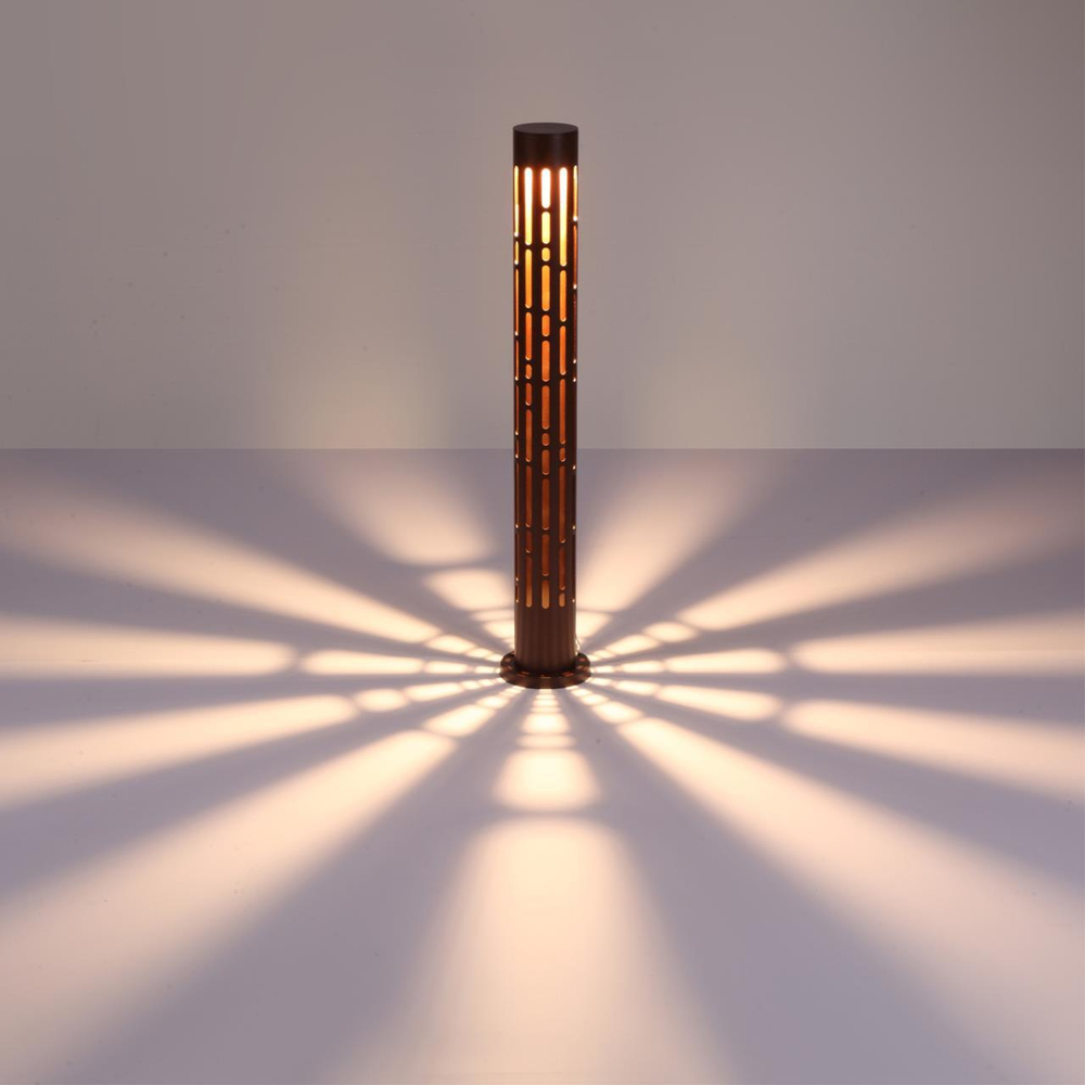 Ландшафтный светодиодный светильник Novotech 359540 STREET NT25 000 коричневый IP65 LED 9W 3000К 100-240V NETZ