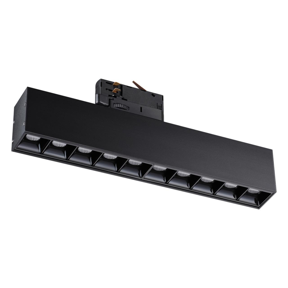 358861 PORT NT22 262 черный Светильник трехфазный трековый светодиодный IP20 LED 4000K 16W 220V ITER