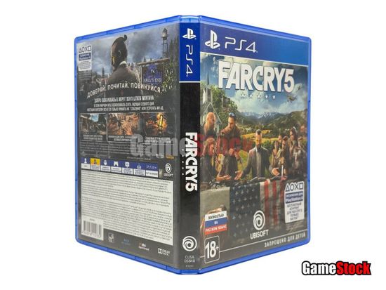 PS4 Far Cry 5 (Б/У, Полностью на русском языке, CUSA-05848)