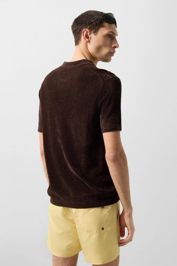 Рубашка-поло BOGNER FINN в коричневом цвете