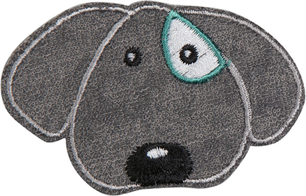 Термоаппликация "Собака ", 1 шт, 7,5 x 4,8 см (10013160/130321/01372243/1_Китай)