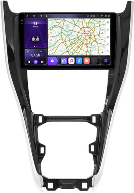 Магнитола для Toyota Harrier XU60 2013-2017 - Carmedia OL-1694 QLed+2K, Android 12, TS10,  CarPlay, 4G SIM-слот